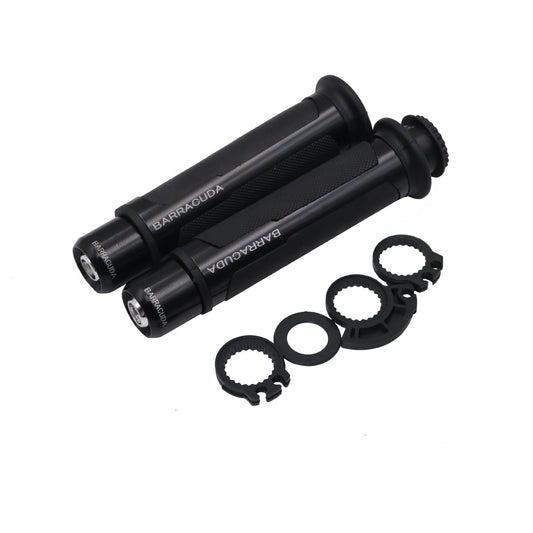 Puños de Goma Universal para Motos y Scooters Eléctricos - Grip Ergonómico de Alto Desplazamiento