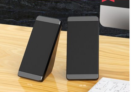 Parlante USB Estéreo Compacto de Alto Volumen para Escritorio y Computadora