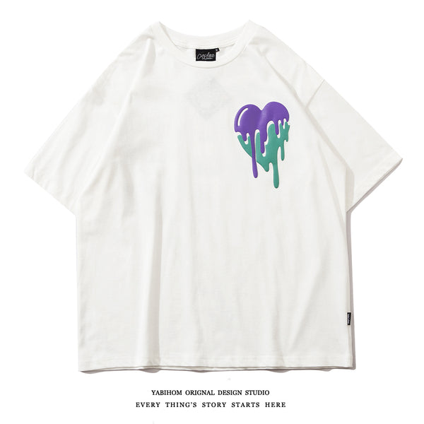 Camiseta de Algodón Estampada Love Letters Unisex - Image 4