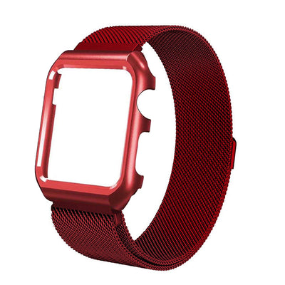 Correa Magnética Milanesa de Acero Inoxidable Compatible con Apple Watch - Image 7
