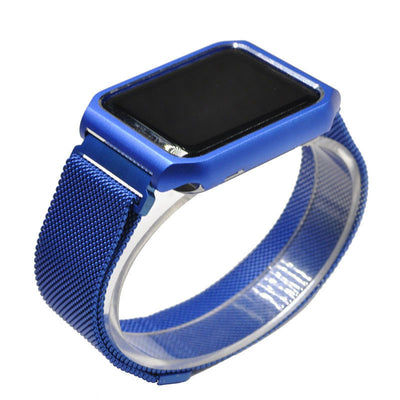Correa Magnética Milanesa de Acero Inoxidable Compatible con Apple Watch - Image 6