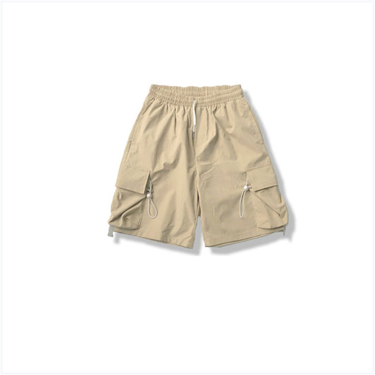 Shorts Cargo de Bolsillos Grandes - Diseño Liso y Versátil - Image 14
