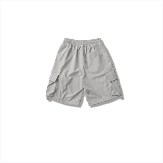 Shorts Cargo de Bolsillos Grandes - Diseño Liso y Versátil - Image 6