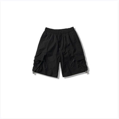 Shorts Cargo de Bolsillos Grandes - Diseño Liso y Versátil - Image 2