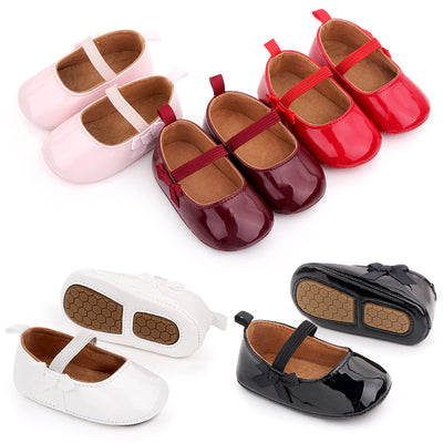 Zapatos de Princesa en Cuero PU para Bebé Niña - Suela Blanda para Primeros Pasos - Image 10