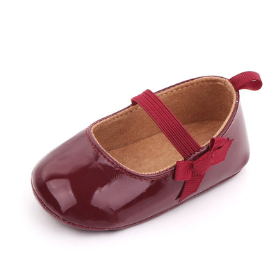 Zapatos de Princesa en Cuero PU para Bebé Niña - Suela Blanda para Primeros Pasos - Image 5