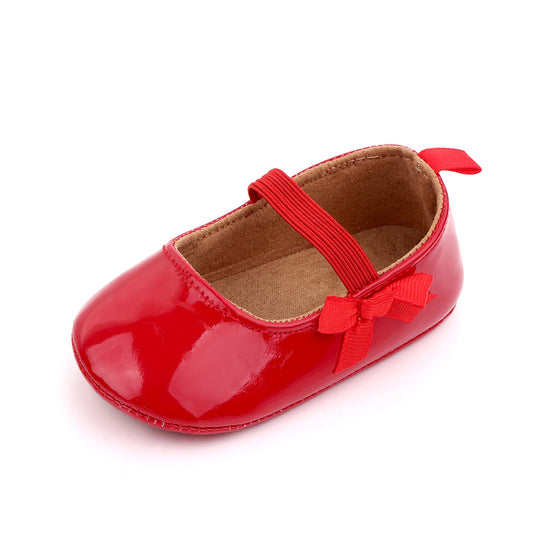 Zapatos de Princesa en Cuero PU para Bebé Niña - Suela Blanda para Primeros Pasos - Image 2