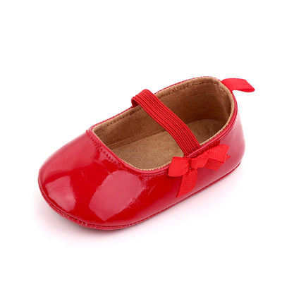Zapatos de Princesa en Cuero PU para Bebé Niña - Suela Blanda para Primeros Pasos - Image 2