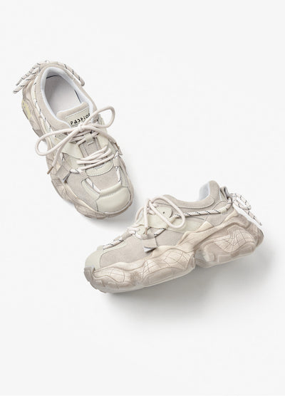 Zapatillas Deportivas Casual para Mujer con Suela Gruesa Estilo Coreano - Image 14