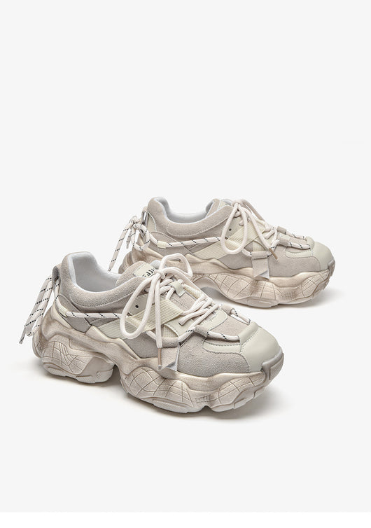 Zapatillas Deportivas Casual para Mujer con Suela Gruesa Estilo Coreano - Image 11
