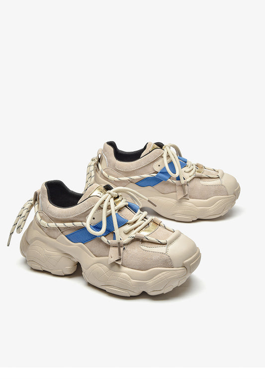 Zapatillas Deportivas Casual para Mujer con Suela Gruesa Estilo Coreano