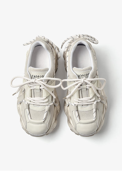 Zapatillas Deportivas Casual para Mujer con Suela Gruesa Estilo Coreano - Image 2