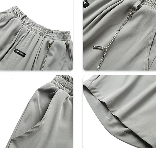 Pantalones Sueltos de Tendencia para Hombre y Mujer - Estilo Casual de Verano - Image 13