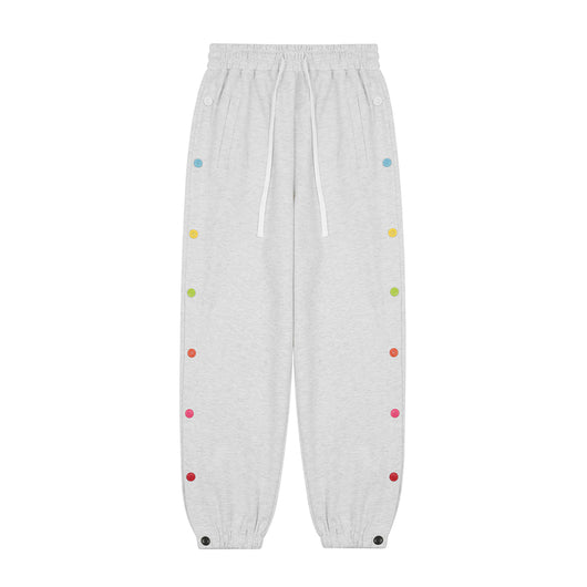 Pantalones Casuales de Algodón con Diseño Multicolor para Hombre y Mujer - Image 11