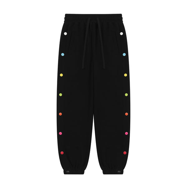 Pantalones Casuales de Algodón con Diseño Multicolor para Hombre y Mujer