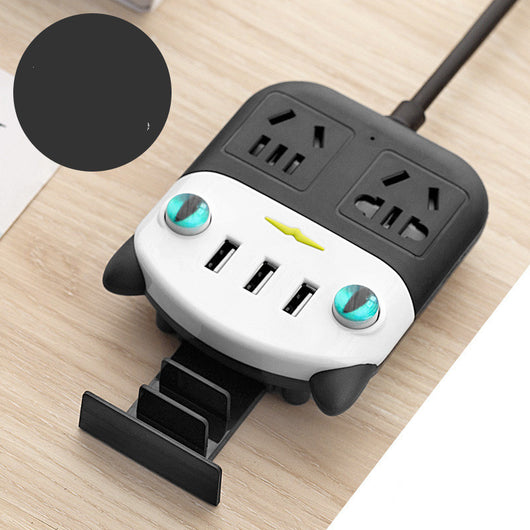 Regleta Inteligente USB con Protección contra Rayos - Diseño Gato 3 Puertos - Image 8