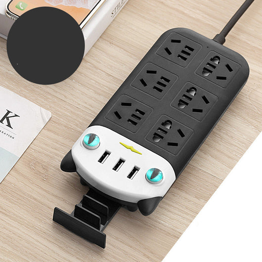 Regleta Inteligente USB con Protección contra Rayos - Diseño Gato 3 Puertos - Image 7