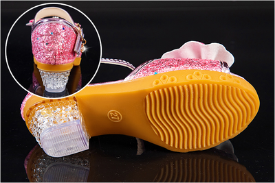 Tacones Altos de Cristal Estilo Coreano Versátiles - Image 11