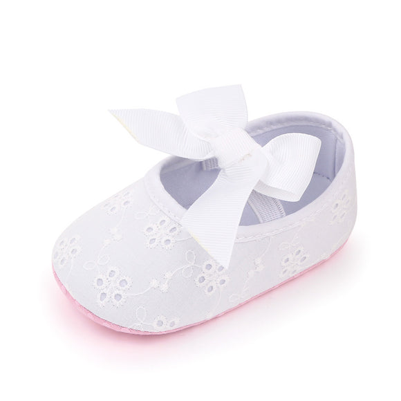 Zapatos Princesa con Moño para Bebé - Diseño Elegante y Cómodo
