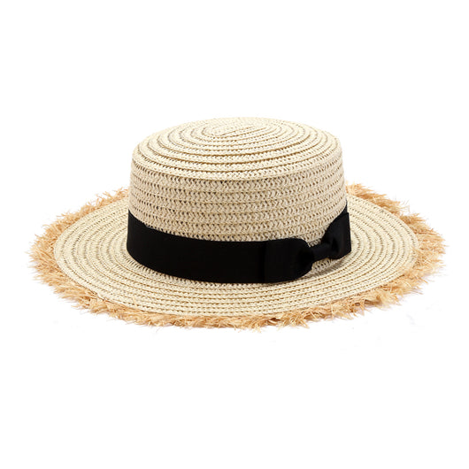 Sombrero de Paja Coreano para Niños - Gorro Solar Playa Niña 2-6 Años - Image 10