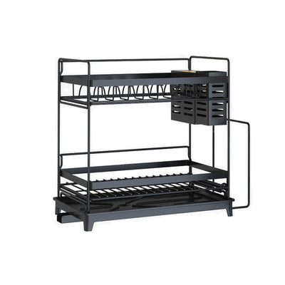 Escurridor de Platos en Acero Inoxidable con Organizador de Cocina - Image 10