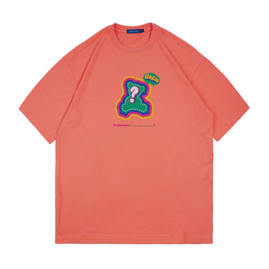 Camiseta Estampada de Algodón para Hombre y Mujer - Talla Plus Oversize - Image 8