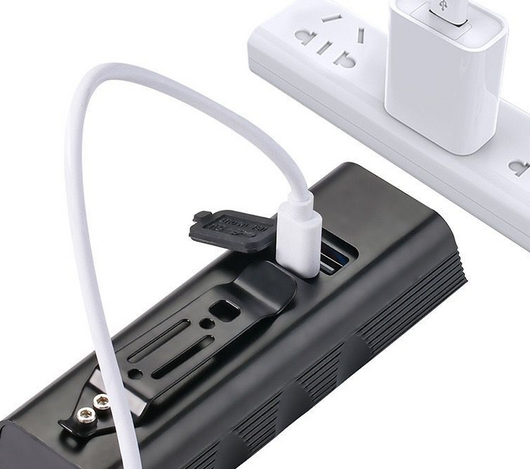 Luz Delantera para Bicicleta LED con Batería Recargable USB - Image 8