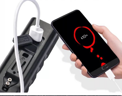 Luz Delantera para Bicicleta LED con Batería Recargable USB - Image 10