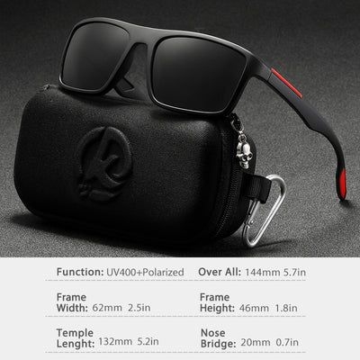 Gafas de Sol Cuadradas Polarizadas con Filtro Fotocromático y Almohadillas de Silicona - Image 21