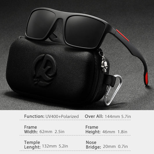 Gafas de Sol Cuadradas Polarizadas con Filtro Fotocromático y Almohadillas de Silicona - Image 21