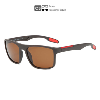 Gafas de Sol Cuadradas Polarizadas con Filtro Fotocromático y Almohadillas de Silicona - Image 3