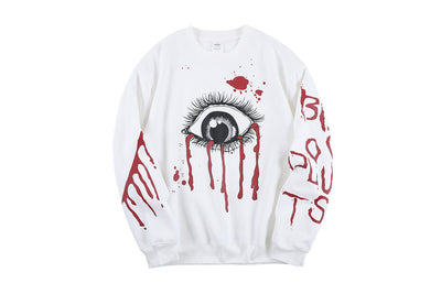Camiseta Suelta Estampada Cuello Redondo para Hombre y Mujer - Image 7