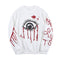 Camiseta Estampada Solta Gola Redonda Unissex