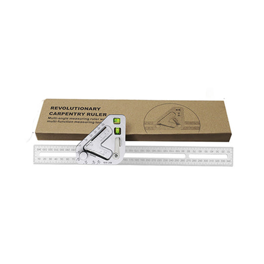 Regla Triangular Multifuncional para Carpintería - Herramienta de Medición de Ángulos Profesional - Image 9