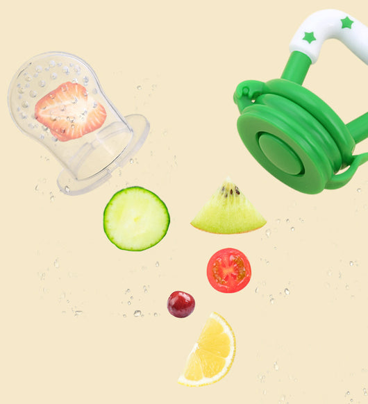 Alimentador de Frutas y Verduras con Bolsa de Silicona Reutilizable - Image 46