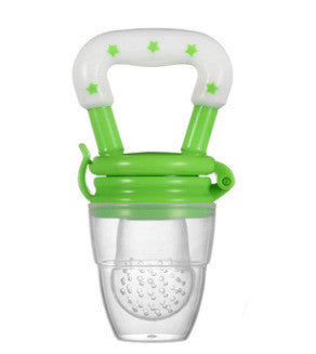 Alimentador de Frutas y Verduras con Bolsa de Silicona Reutilizable - Image 3