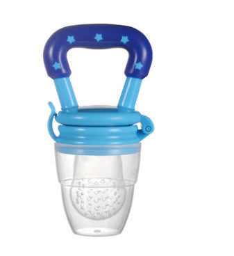 Alimentador de Frutas y Verduras con Bolsa de Silicona Reutilizable