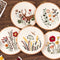 Bordado Tridimensional Artesanal: Alce con Flores
