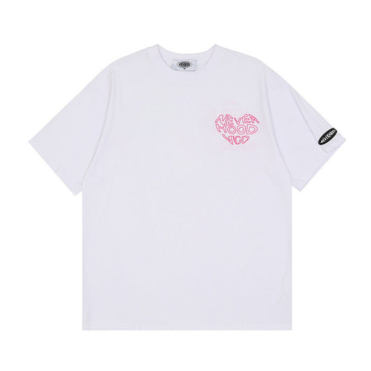 Playera Estampado Love Letters Manga Corta - Image 4