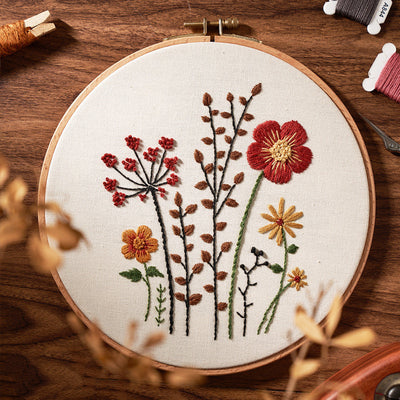 Bordado Tridimensional Artesanal: Alce con Flores - Image 8