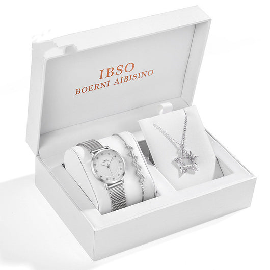 Reloj Digital Pulsera Mujer con Collar Estrella Salvaje - Image 5