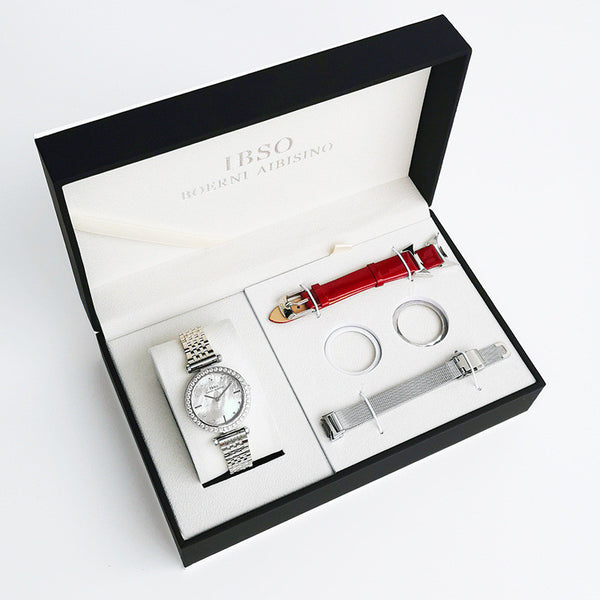 Reloj de Acero Inoxidable Resistente al Agua