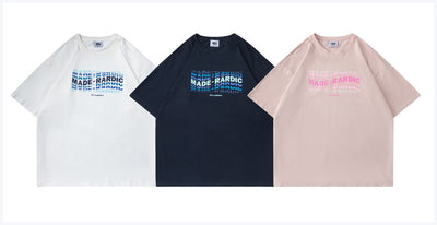Camiseta Oversize Unisex Casual de Talla Grande para Verano - Image 4