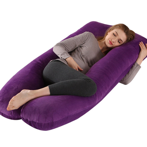 Almohada de Maternidad Tipo U en Algodón Puro