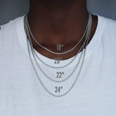 Collar de Cadena Clásica Ancha para Hombre - Image 30