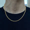 Collar de Cadena Clásica Ancha para Hombre