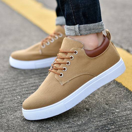 Zapatos Canvas Casuales Transpirables Estilo Coreano para Hombre - Image 5