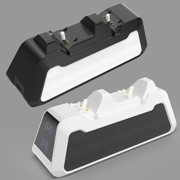 Soporte de Carga Rápida Dual para Controles PS5 con USB-C