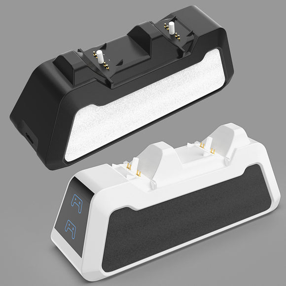 Soporte de Carga Rápida Dual para Controles PS5 con USB-C