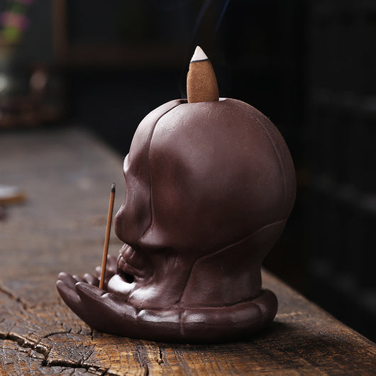 Quemador de Incienso Reflujo Zisha Halloween con Diseño Artesanal - Image 10